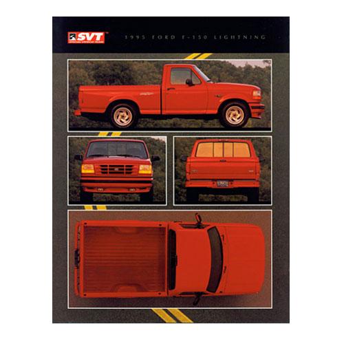 1995 Lightning Tech Data Card - Ford Show Parts